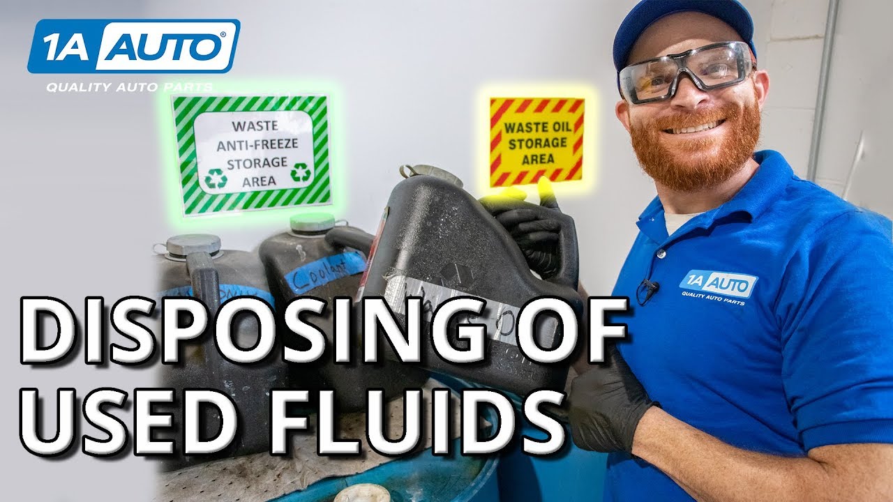how to dispose of antifreeze